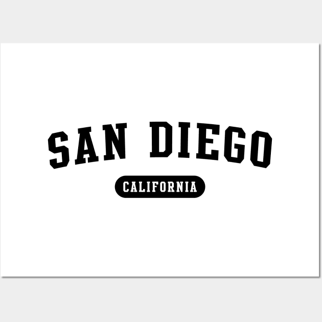 San Diego, CA Wall Art by Novel_Designs